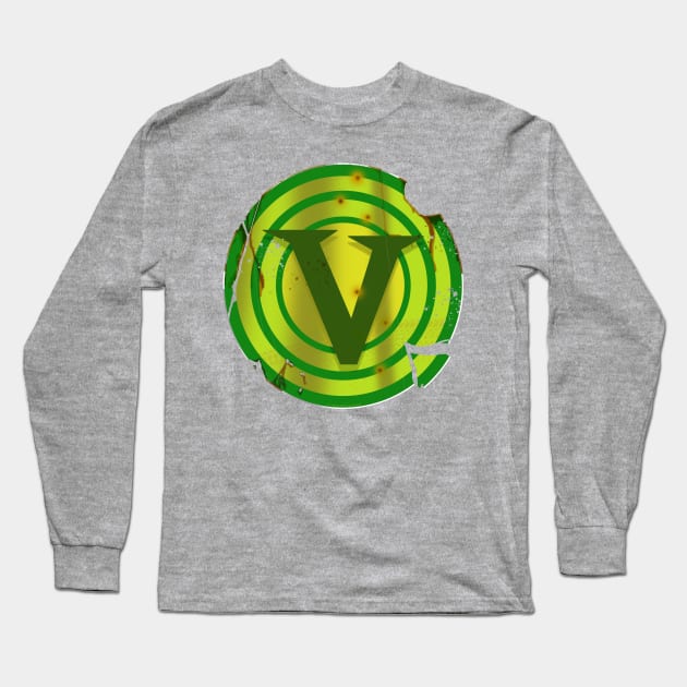 Super V (Rough) Long Sleeve T-Shirt by Vandalay Industries